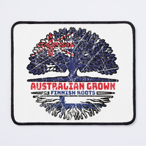 Item preview, Finland Finnish Australian Australia Tree Roots Flag designed and sold by FlagX.