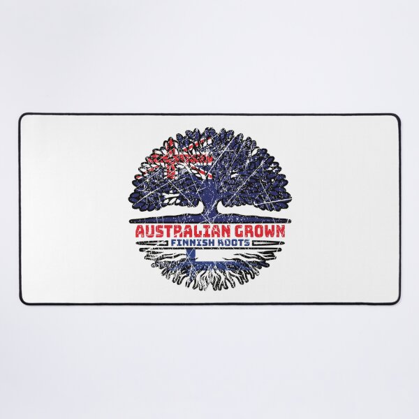 Item preview, Finland Finnish Australian Australia Tree Roots Flag designed and sold by FlagX.