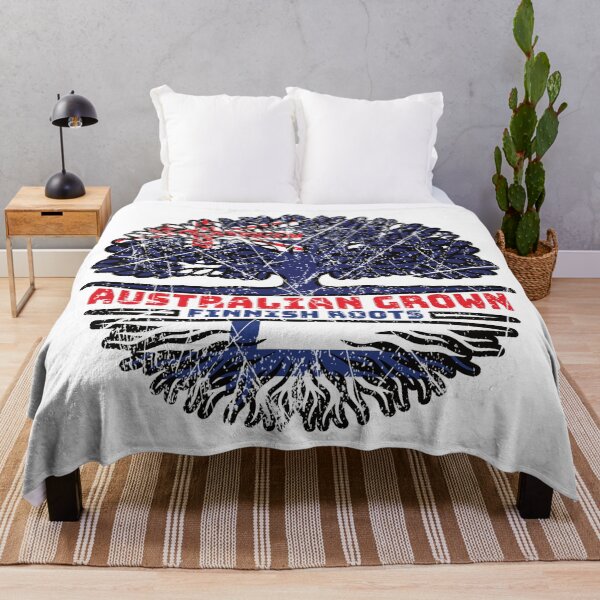 Item preview, Finland Finnish Australian Australia Tree Roots Flag designed and sold by FlagX.
