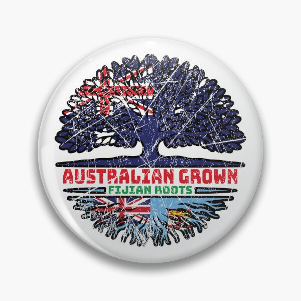 Item preview, Fiji Fijian Australian Australia Tree Roots Flag designed and sold by FlagX.