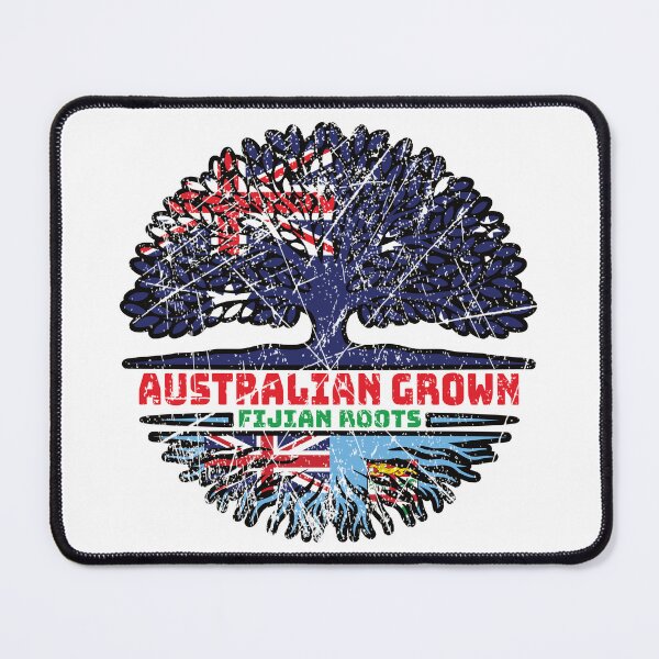 Item preview, Fiji Fijian Australian Australia Tree Roots Flag designed and sold by FlagX.
