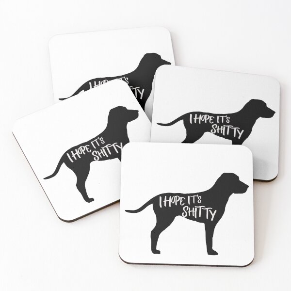 Item preview, I hope it’s shitty in black dog  designed and sold by MyVioletSkies.