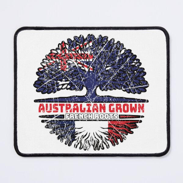 Item preview, France French Australian Australia Tree Roots Flag designed and sold by FlagX.