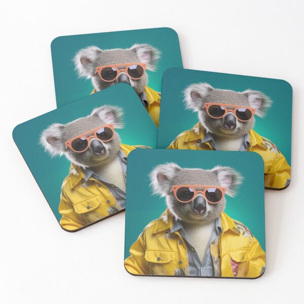 Item preview, Chill Koala: Eucalyptus Connoisseur, Funny Animal  designed and sold by MonicaGoDesign.
