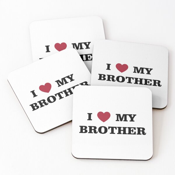 Item preview, I Love My Brother designed and sold by sheelatewatia.