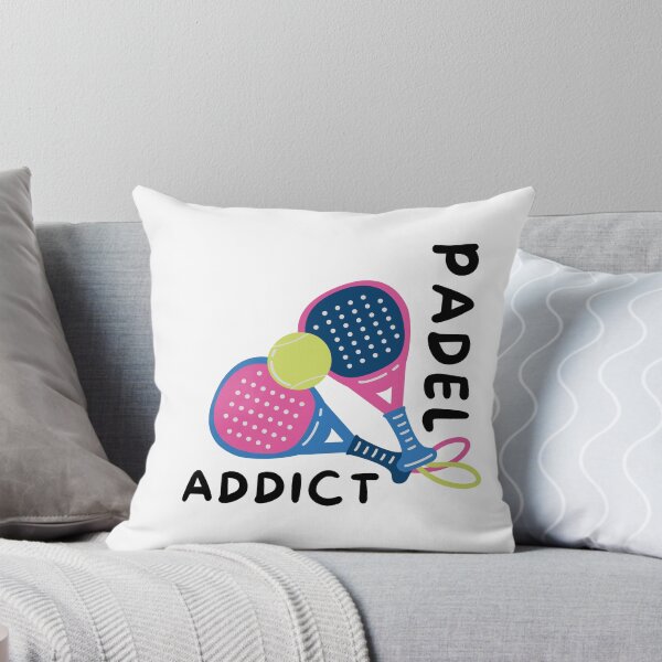 Artikelvorschau, Vivid Padel Addict: Rosa und blaue Schläger entworfen und verkauft von impressionofmel.