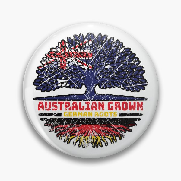 Item preview, German Germany Australian Australia Tree Roots Flag designed and sold by FlagX.