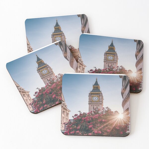 Item preview, Sunset Blooms at Big Ben designed and sold by Liner  Photography.