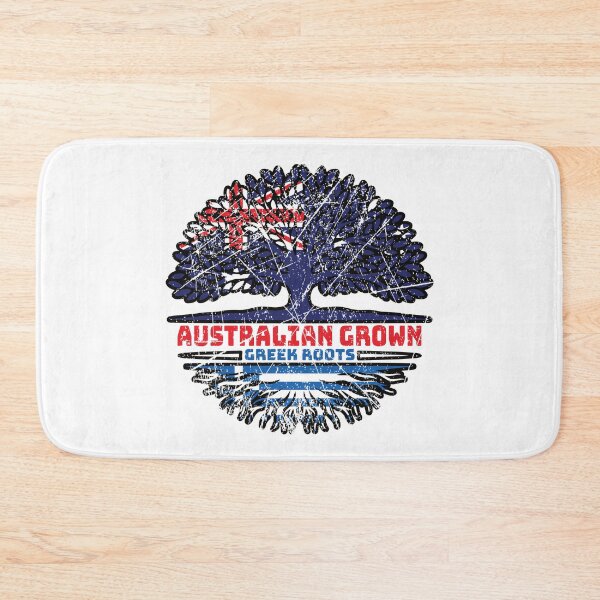 Item preview, Greece Greek Australian Australia Tree Roots Flag designed and sold by FlagX.