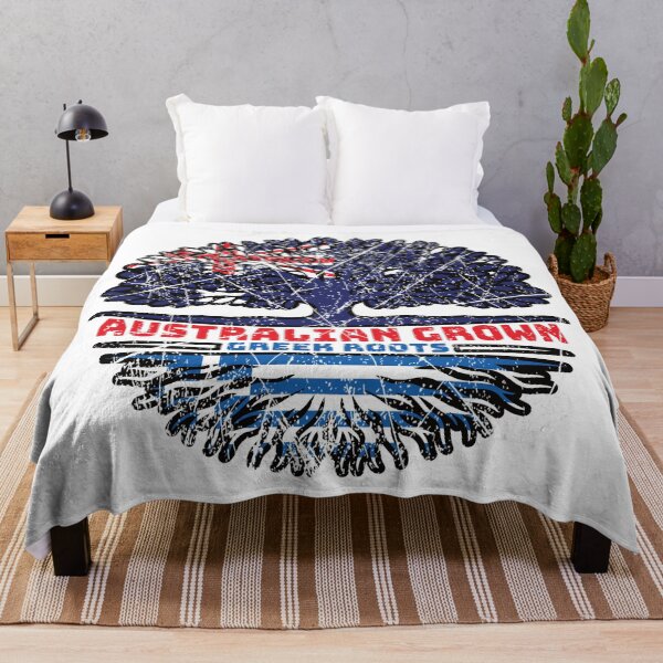 Item preview, Greece Greek Australian Australia Tree Roots Flag designed and sold by FlagX.
