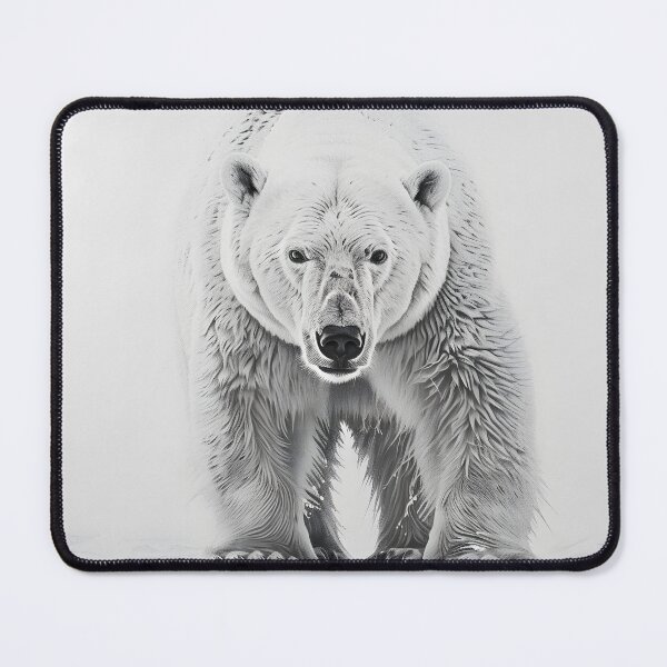 Item preview, Polar bear pencil drawing designed and sold by Pencil-Art.
