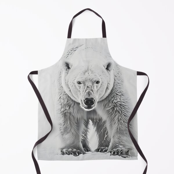 Item preview, Polar bear pencil drawing designed and sold by Pencil-Art.