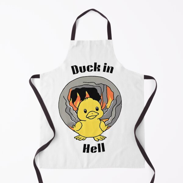 Item preview, Duck in hell designed and sold by IFarty.