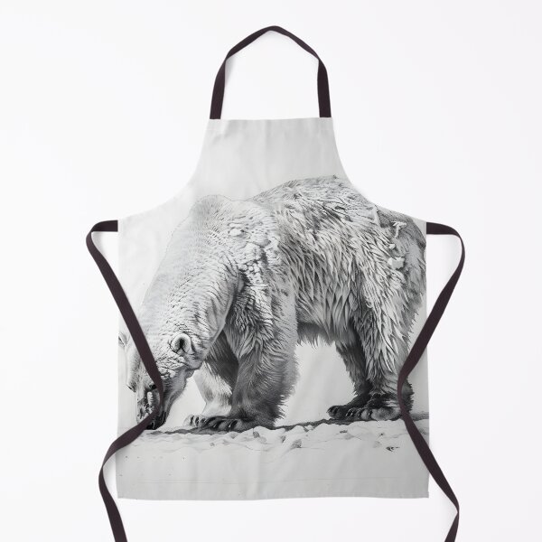 Item preview, Polar bear pencil drawing designed and sold by Pencil-Art.