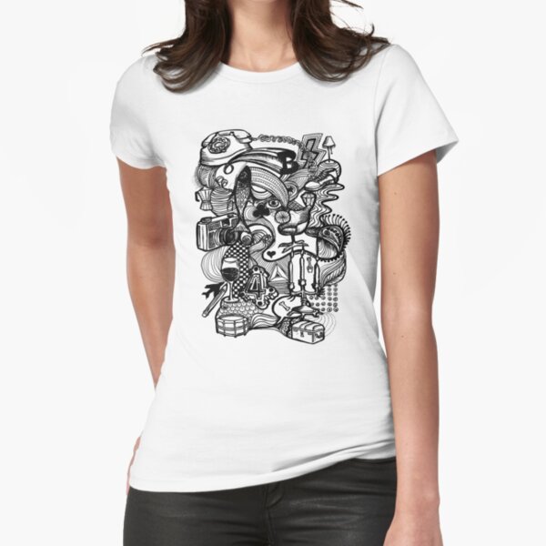 distraction Fitted T-Shirt