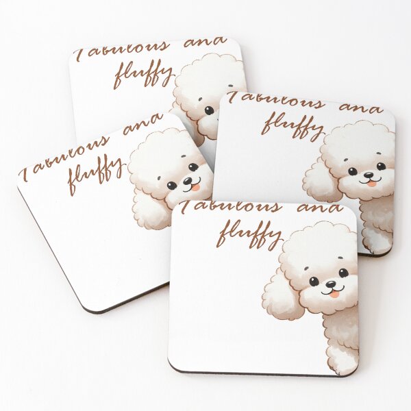 Item preview, Fabulous and Fluffy - Poodle dog designed and sold by ART-HOME-PAWS.