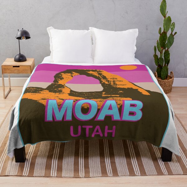 Item preview, Moab utah pop art vintage designed and sold by Paintbase.
