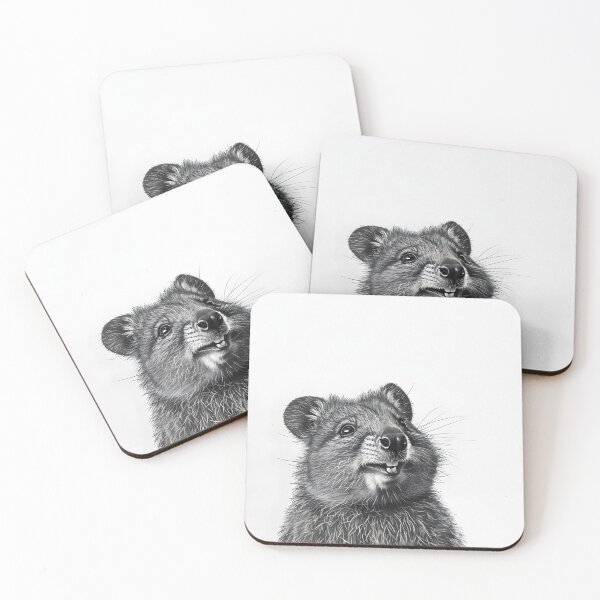 Item preview, Quokkas pencil drawing designed and sold by Pencil-Art.