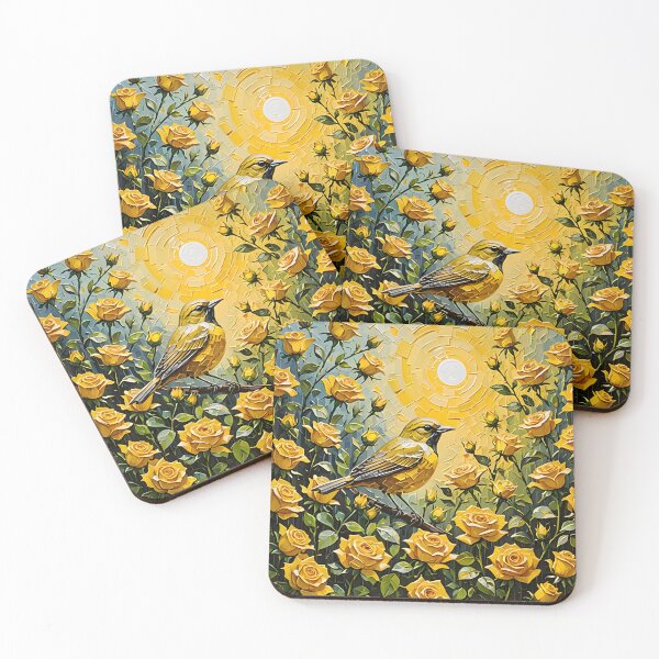 Item preview, Impasto Nightingale designed and sold by DiscoGypsyFish.