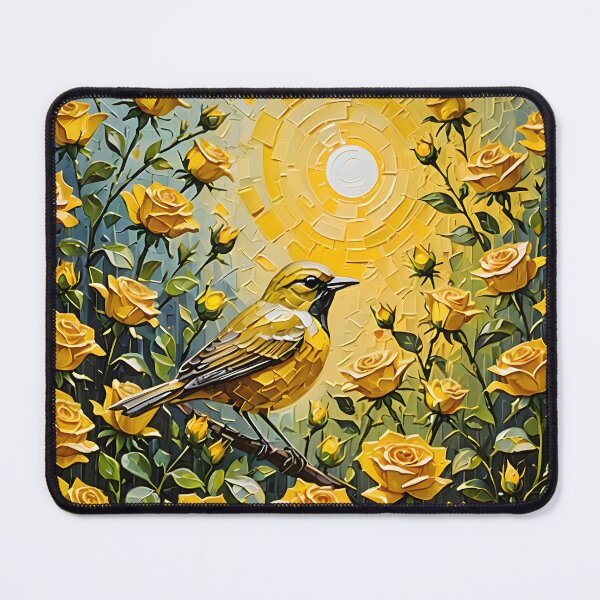 Item preview, Impasto Nightingale designed and sold by DiscoGypsyFish.