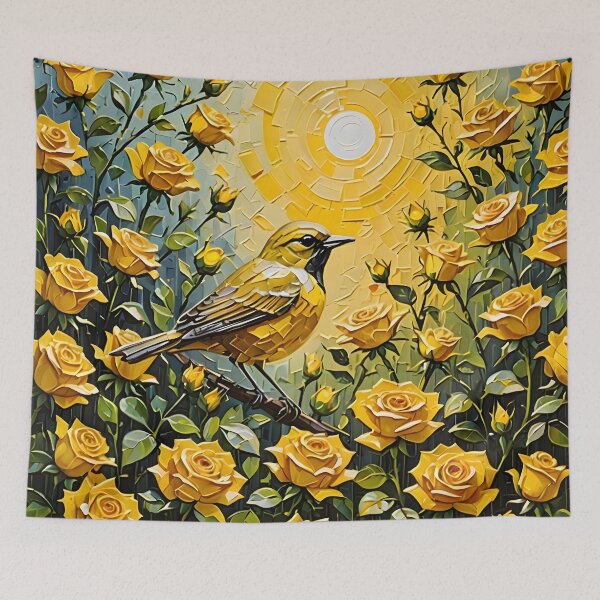 Item preview, Impasto Nightingale designed and sold by DiscoGypsyFish.