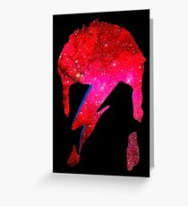 David Bowie - Ziggy Stardust Greeting Card