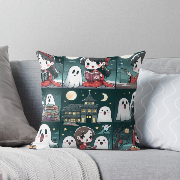 Item preview, “Ghostly Companions: A Night of Spooky Delights designed and sold by aminz4.