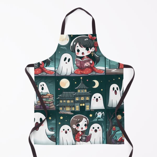 Item preview, “Ghostly Companions: A Night of Spooky Delights designed and sold by aminz4.