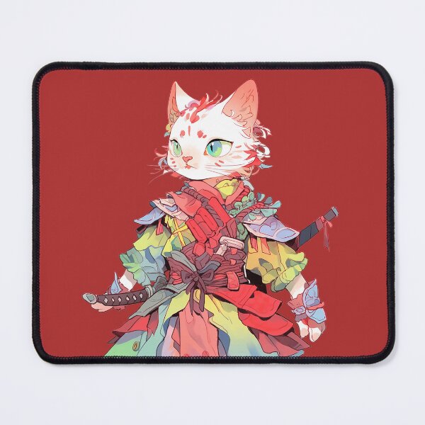 Item preview, Samurai Cat designed and sold by LianeLamoglia.