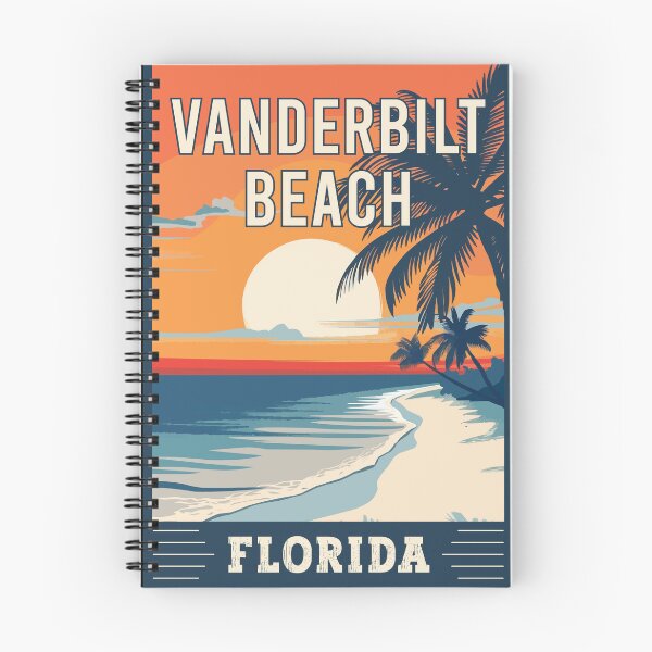 Item preview, Discover Vanderbilt Beach's Coastal Beauty in Florida - Vintage Travel Art designed and sold by turtlestart.