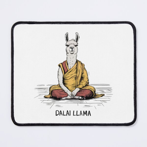 Item preview, Dalai LLama, FunnyFits, FunnyFits70, LLama, lama, funny, humor, animal, buddhist, Enlightenment, spiritual, buddha, designed and sold by FunnyFits70.