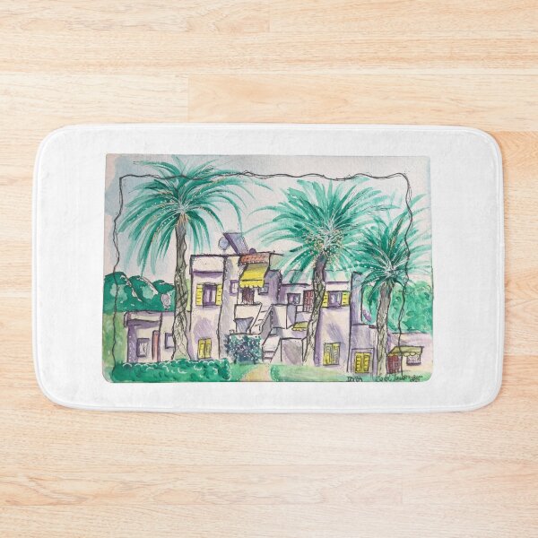 Item preview, Ibiza House Palms Urban Art designed and sold by Sarahtangermann.