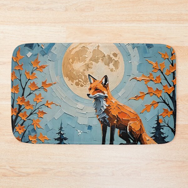 Item preview, Impasto Urban Fox designed and sold by DiscoGypsyFish.