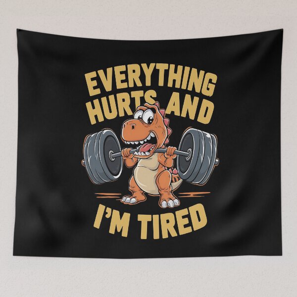 Item preview, Everything hurts and i'm tired designed and sold by JansenGS.