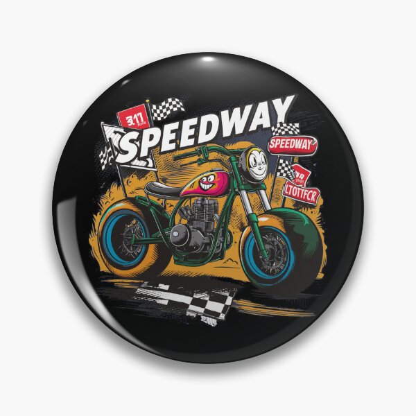 Item preview, A race of fast and colorful motorbikes on the track designed and sold by desinganddecor.