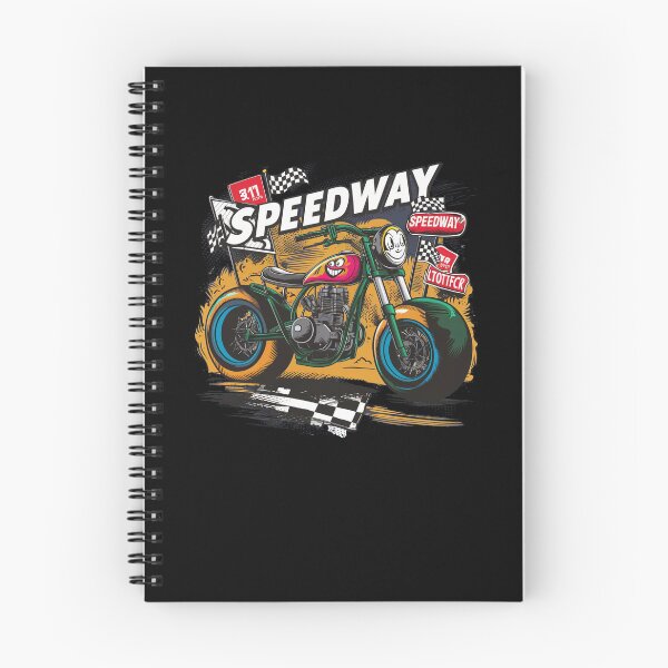Item preview, A race of fast and colorful motorbikes on the track designed and sold by desinganddecor.