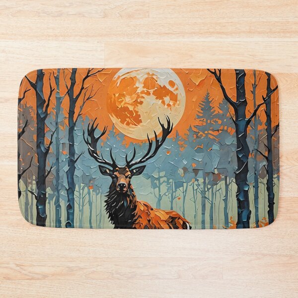 Item preview, Impasto Stag designed and sold by DiscoGypsyFish.