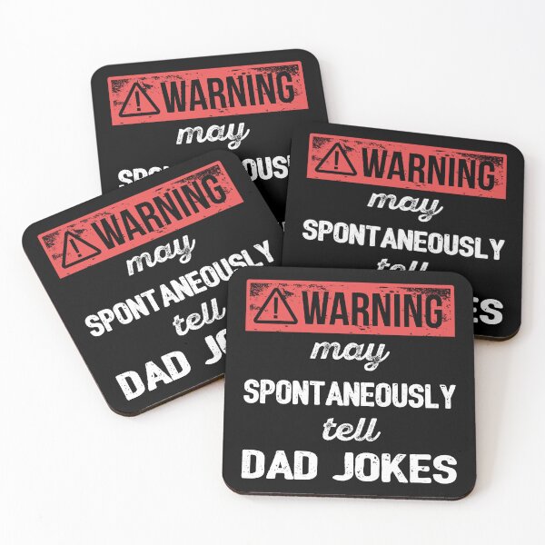 Item preview, Warning: May Spontaneously Tell Dad Jokes I designed and sold by Lemon Pepper.