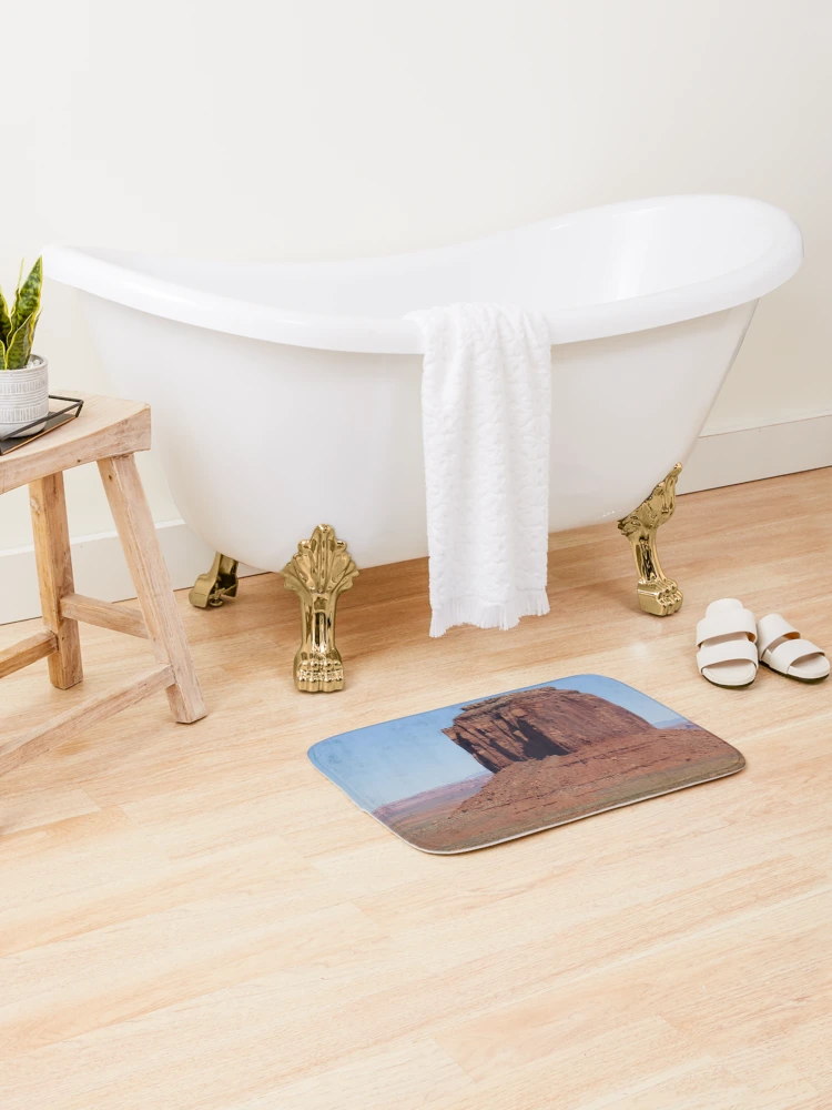 Thumbnail 2 of 6, Bath Mat, Merrick Butte designed and sold by Rorymacve.