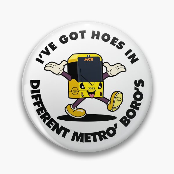 Item preview, Cheeky / Funny cartoon Manchester Metrolink tram designed and sold by jimmy-digital.