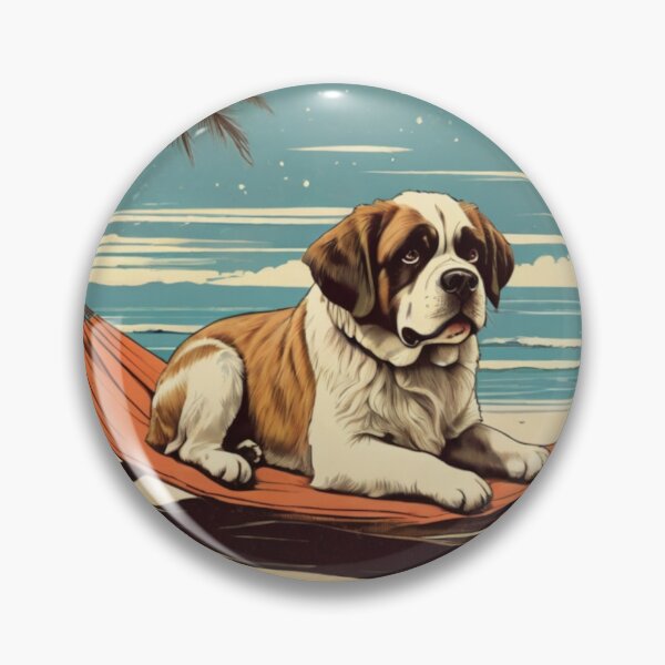 Item preview, Tropical St Bernard designed and sold by NeatThingLover.