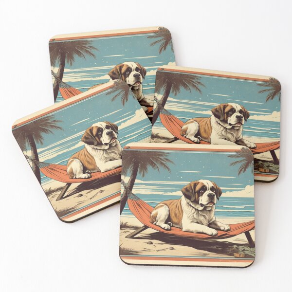 Item preview, Tropical St Bernard designed and sold by NeatThingLover.