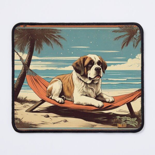 Item preview, Tropical St Bernard designed and sold by NeatThingLover.