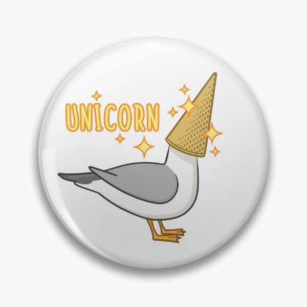 Item preview, Seagull Unicorn designed and sold by RollmopsFight.