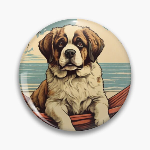 Item preview, Tropical Beach St Bernard designed and sold by NeatThingLover.