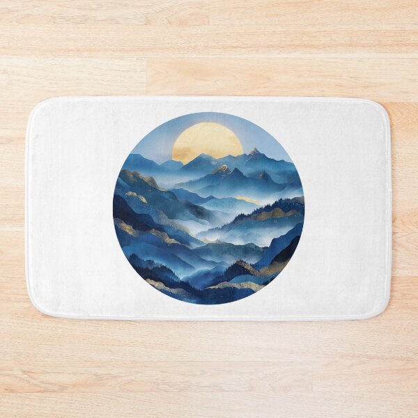 Item preview, Blue Mountain Landscape Wall Art designed and sold by amortka.
