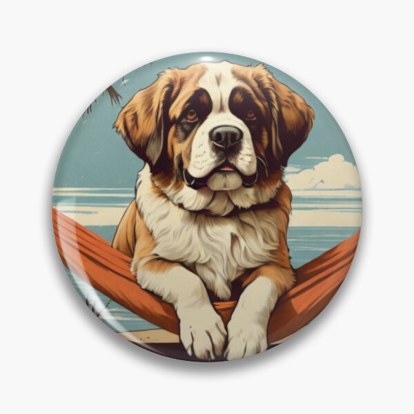 Item preview, Beachside St Bernard designed and sold by NeatThingLover.