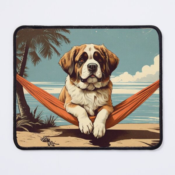 Item preview, Beachside St Bernard designed and sold by NeatThingLover.
