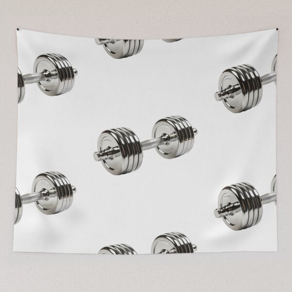 Item preview, Crossfit dumbell on transparent background designed and sold by MiraCleAI.