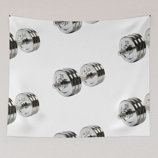 Item preview, Crossfit dumbell on transparent background designed and sold by MiraCleAI.